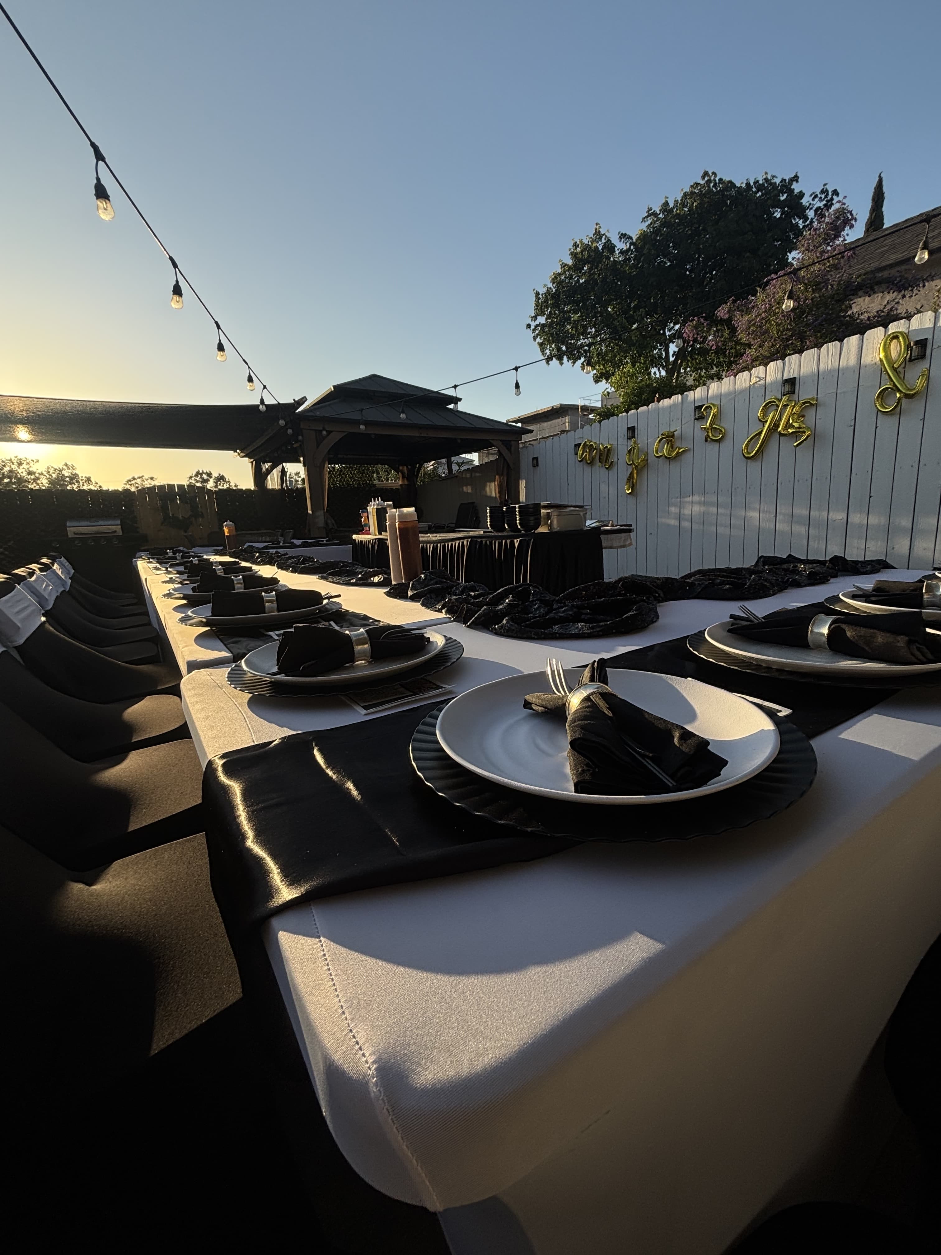 Chef Hernan at hibachi event